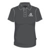 Image sur Polo avec boutons (Gris foncé)